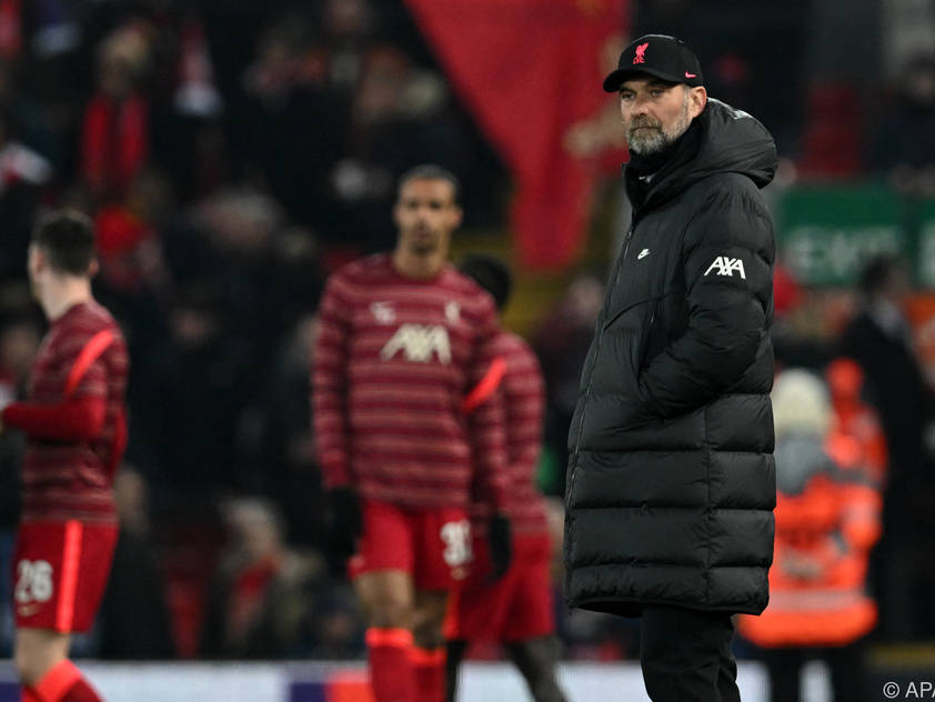 Liverpool-Coach Jürgen Klopp war wenig begeistert Liverpool-Coach Jürgen Klopp war wenig begeistert