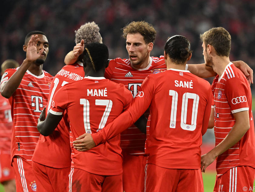 Bayern spazierten zu neuem Champions-League-Rekord