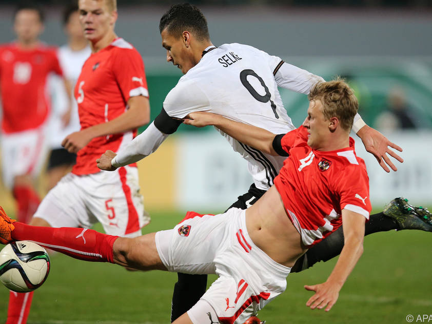 Österreich war in den ersten halben Stunde das spielbestimmende Team Österreich war in den ersten halben Stunde das spielbestimmende Team