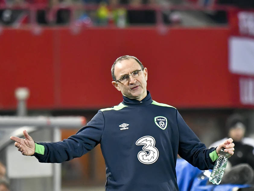 Irlands Teamchef Martin O'Neill fallen einige Spieler aus