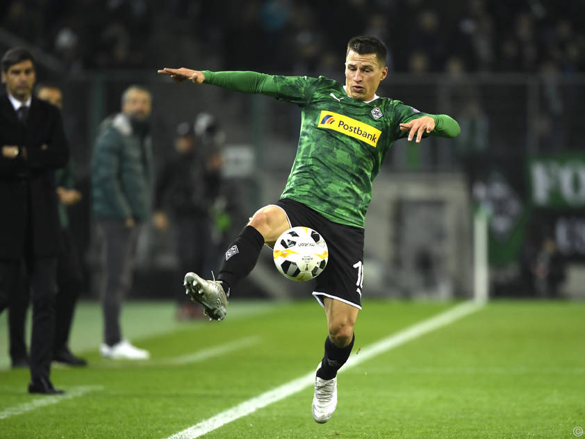 Für Stefan Lainer läuft es bei Gladbach bestens