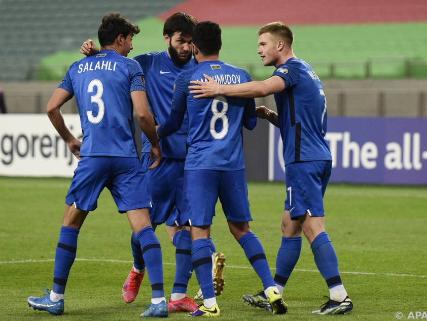 Aserbaidschans Nationalteam befand sich zuletzt im Aufwind
