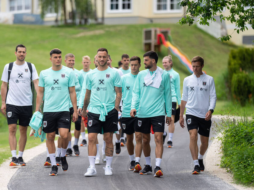 ÖFB-Team startete in EURO-Vorbereitung