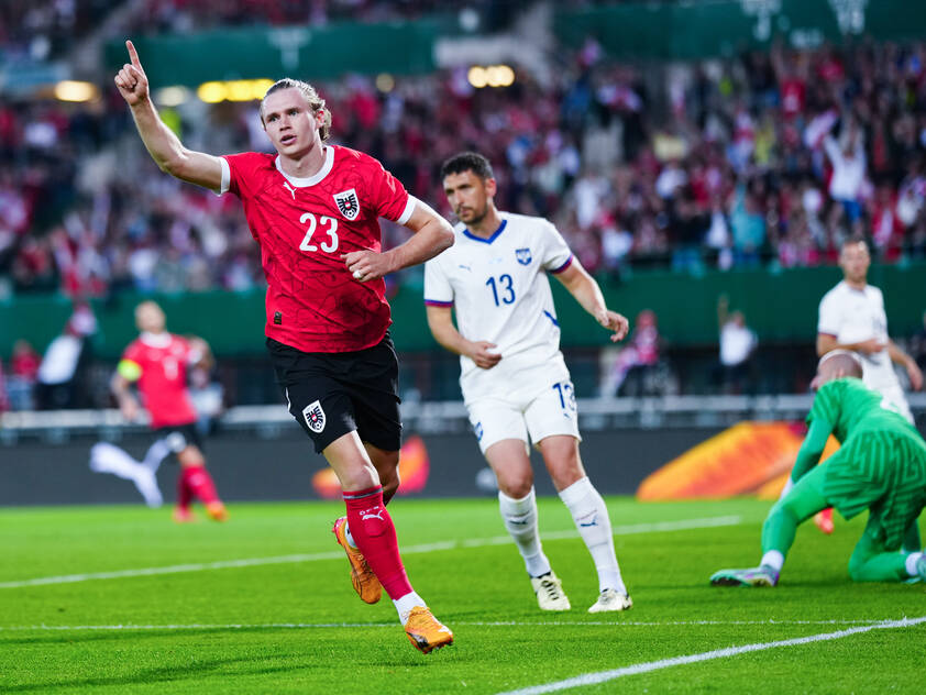 Wimmer schoss ÖFB-Team gegen Serbien 1:0 in Führung