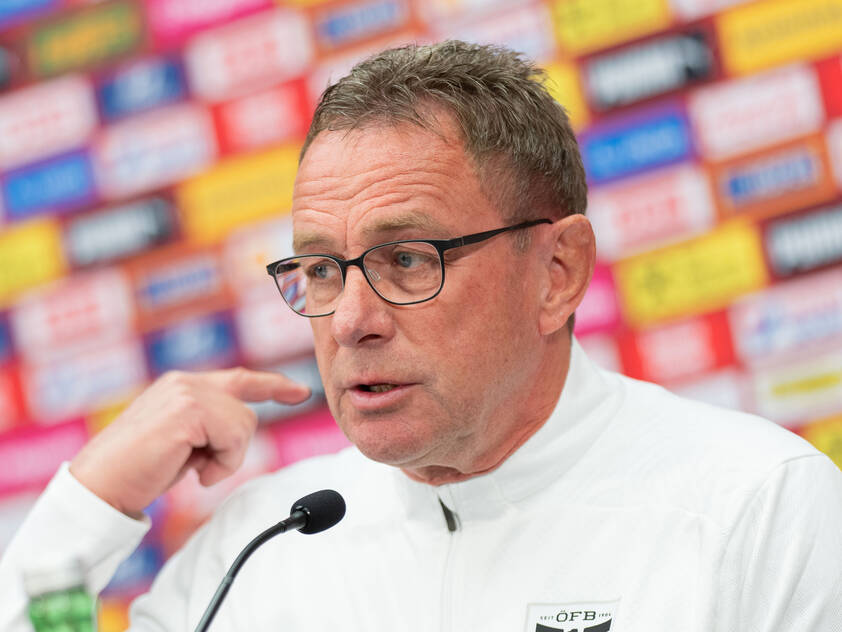 Rangnick fand deutliche Worte Richtung ÖFB-Spitze Rangnick fand deutliche Worte Richtung ÖFB-Spitze