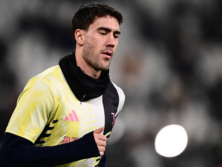 Bei Juventus zuletzt nur Ersatz: Serbiens Stürmerstar Dusan Vlahovic Bei Juventus zuletzt nur Ersatz: Serbiens Stürmerstar Dusan Vlahovic