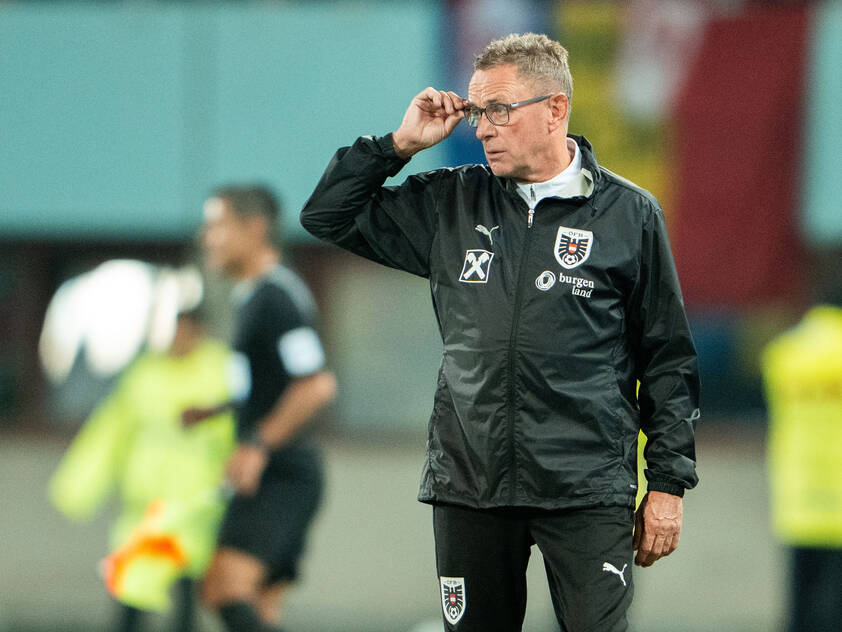Rangnick sah 2:1 des ÖFB-Teams gegen Rumänien Rangnick sah 2:1 des ÖFB-Teams gegen Rumänien