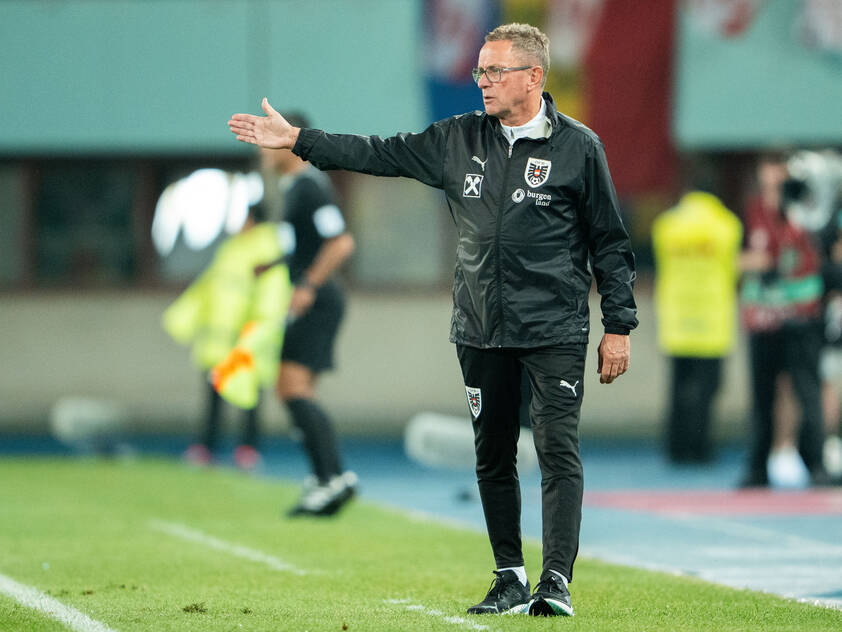 ÖFB-Teamchef Rangnick will drei Punkte gegen San Marino ÖFB-Teamchef Rangnick will drei Punkte gegen San Marino