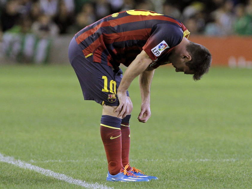 Messi kam bereits in Testspielen zum Einsatz