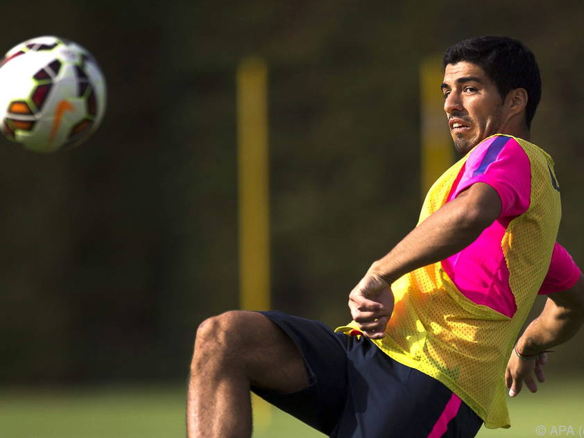 Luis Suárez bereitet sich in Ruhe auf sein Comeback vor