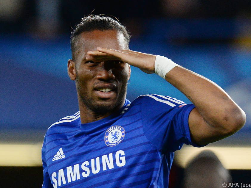 Didier Drogba ist der einzige fitte Chelsea-Angreifer