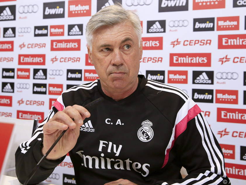 Carlo Ancelotti fühlt sich bei Real und in Madrid wohl und möchte gerne seinen Vertrag erfüllen