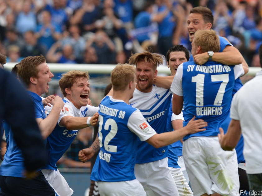 Darmstadt erstmals seit 1982 wieder in der Bundesliga