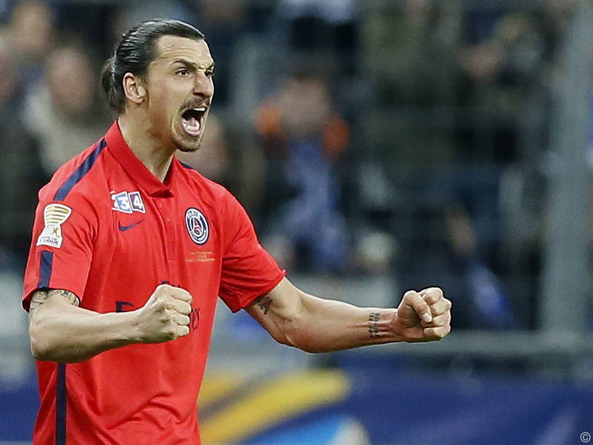 Zlatan Ibrahimović gefällt es bei Paris Saint-Germain