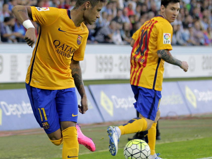 Neymar und Messi versagten in Vigo