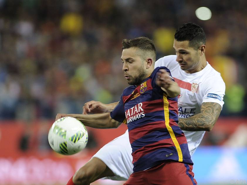 Duell um den Supercup zwischen Barcelona und Sevilla