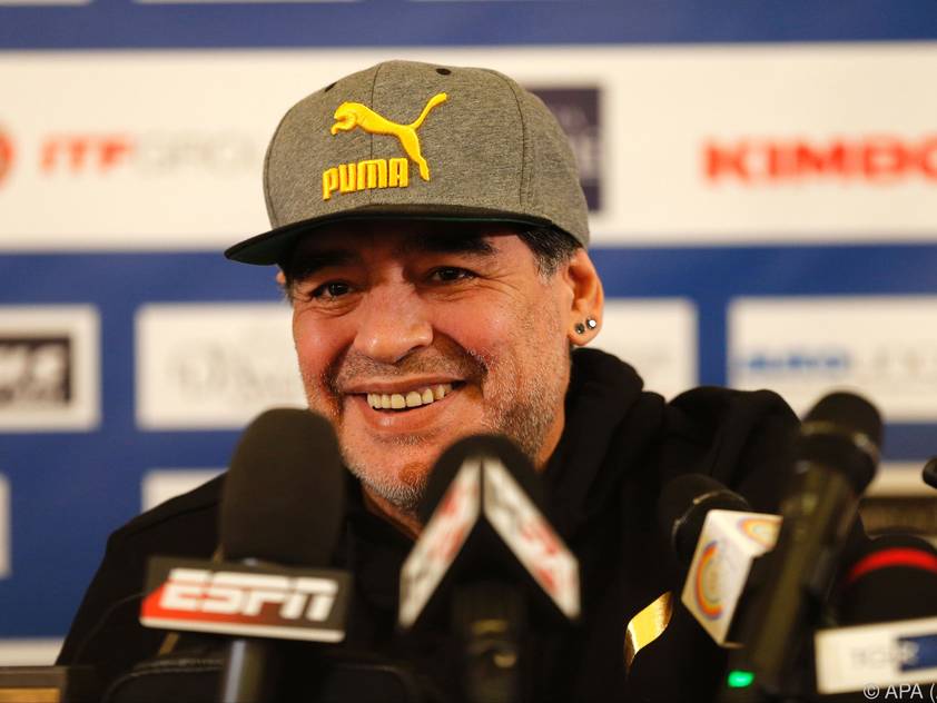 Diego Maradona ist in Neapel ein Held