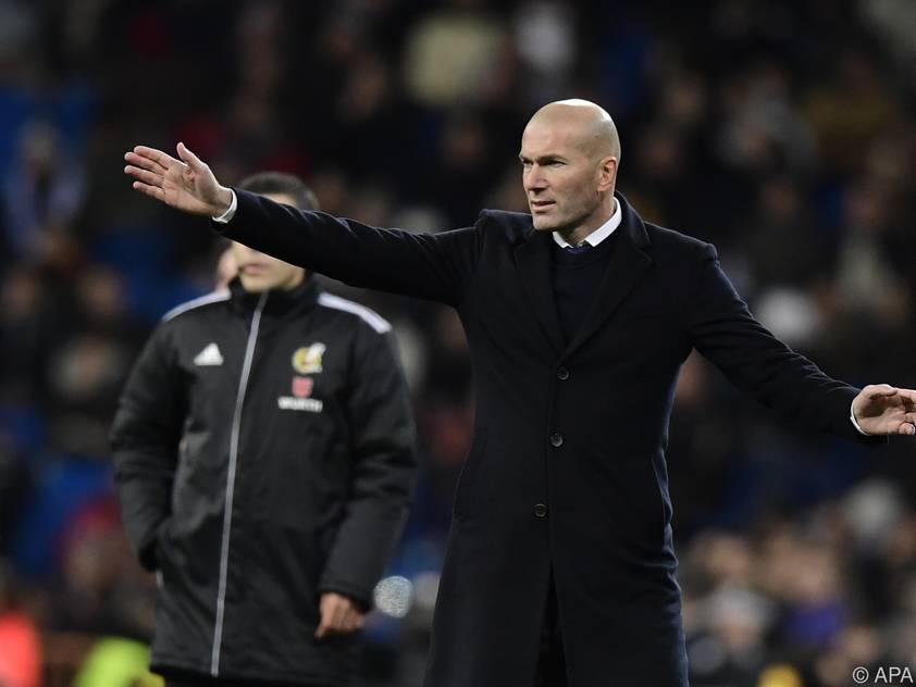 Zinedine Zidane erwartet angemessene Reaktion seiner Mannschaft