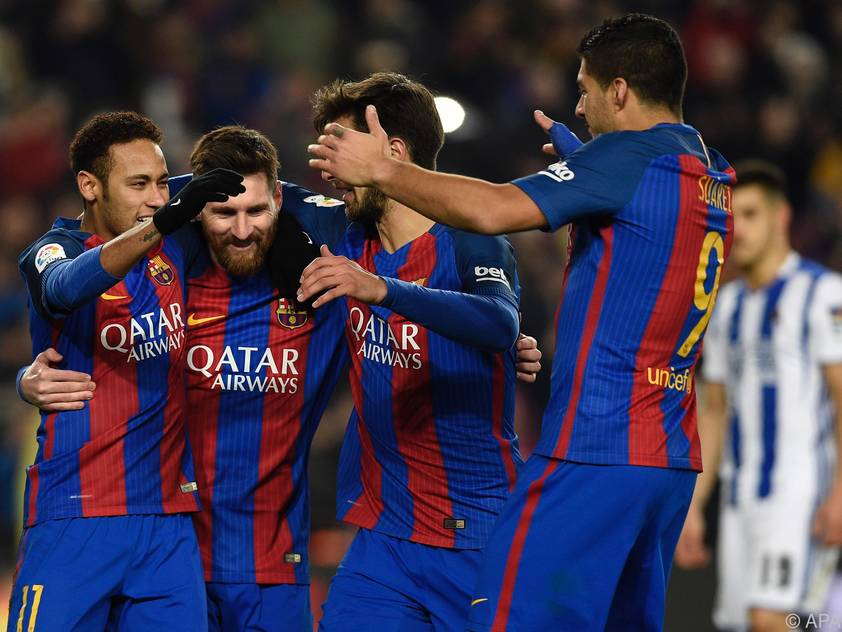 Barca feierte letztendlich einen klaren Sieg