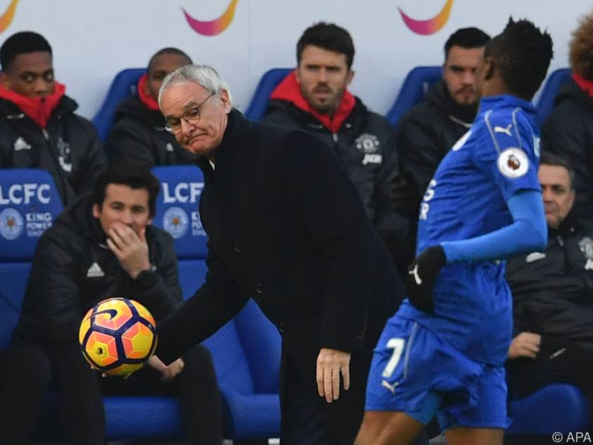 Meister-Coach Claudio Ranieri gilt bereits als angezählt