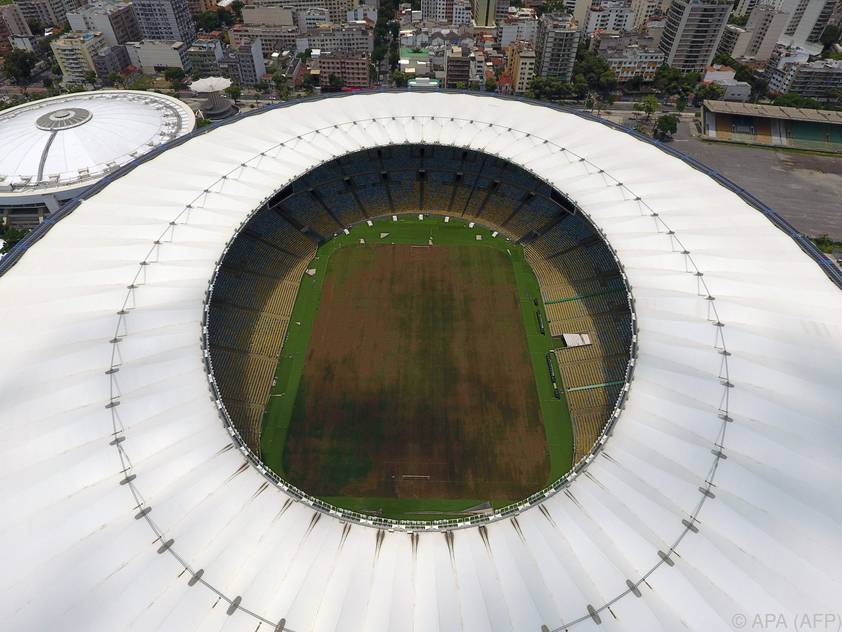 An Fußballspiele im Maracanã ist derzeit nicht zu denken