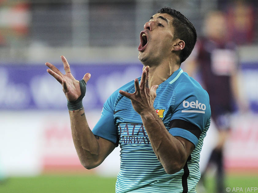 Luis Suárez darf im Copa del Rey-Finale nicht mitmachen