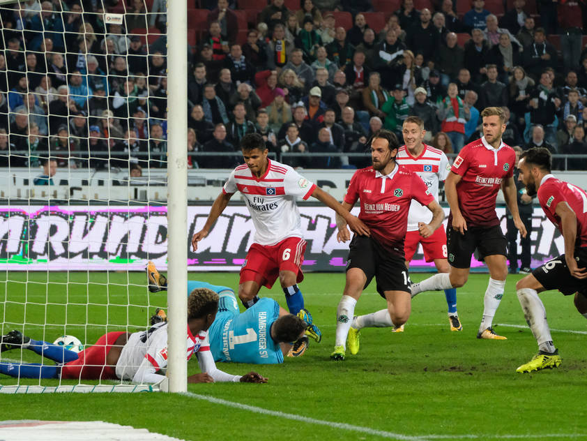 Martin Harnik scorte das 1:0 für Hannover
