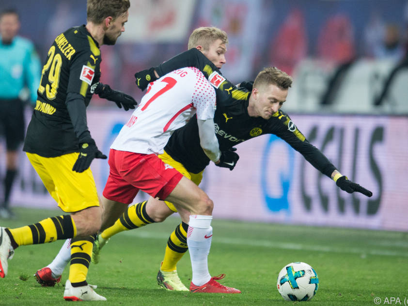 Leipzig und Dortmund lieferten sich einen Fight
