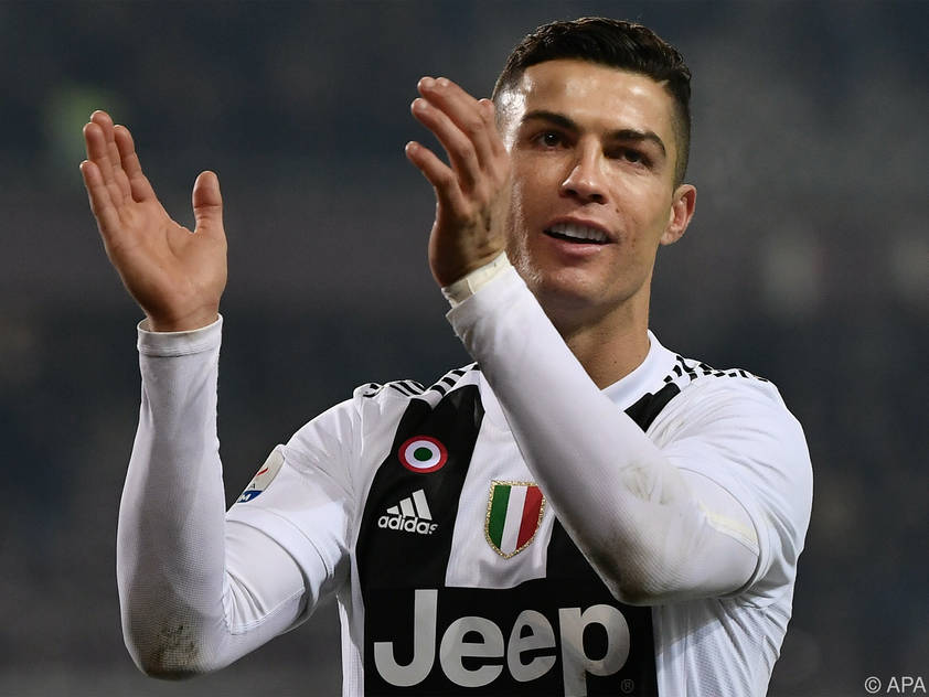 Cristiano Ronaldo erwartet die AS Roma