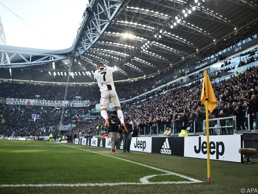 Ronaldo-Jubel bei Juve-Sieg gegen Sampdoria