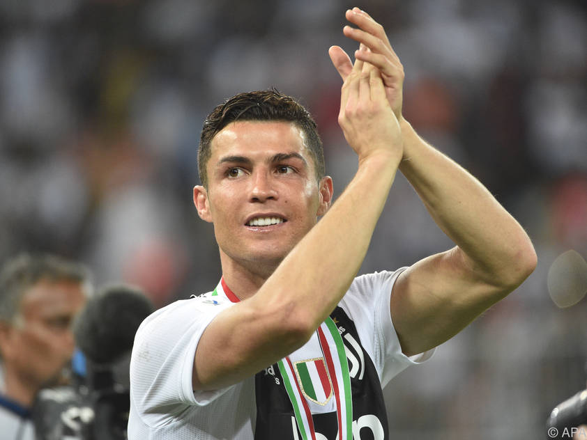 Ronaldo freute sich über seinen ersten Titel mit Juve