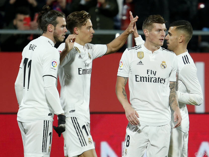Real Madrid gewann das Viertelfinal-Rückspiel gegen Girona