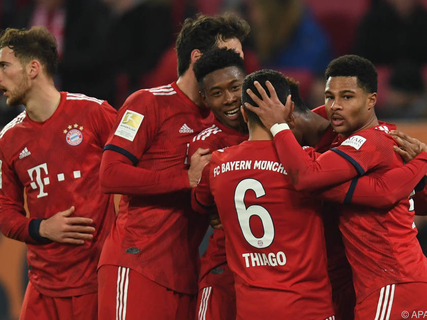 David Alaba erzielte den Siegestreffer der Bayern in Augsburg