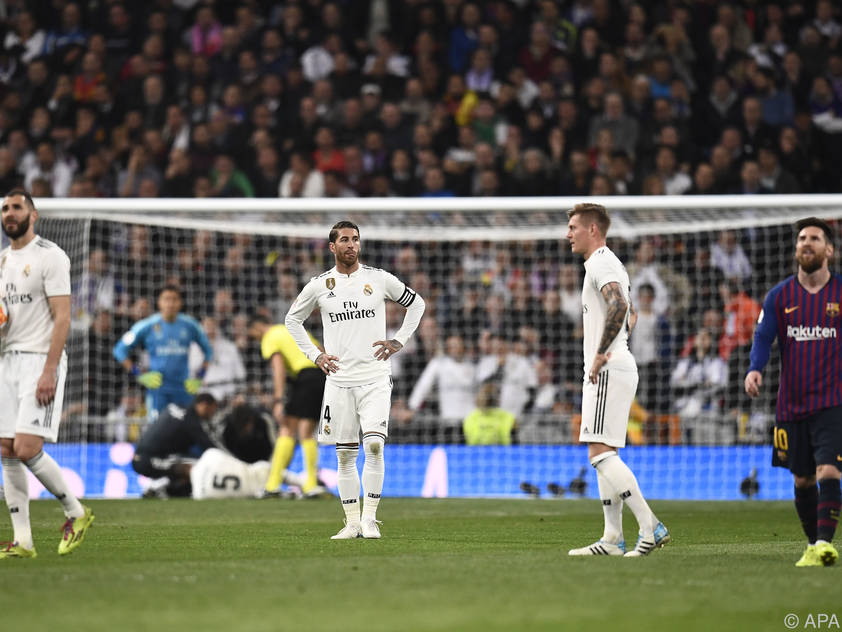 Real Madrid musste gegen Barcelona zuletzt eine 0:3-Heimschlappe einstecken