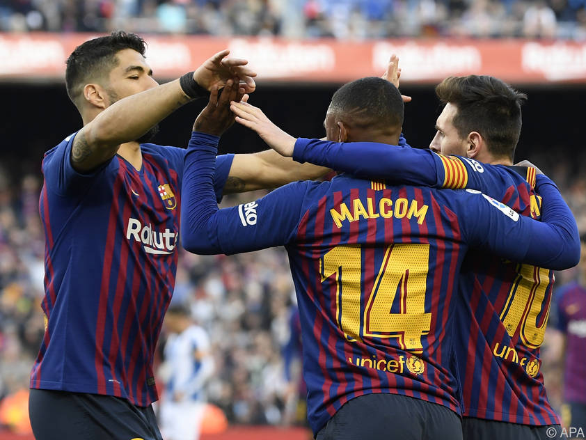 Der FC Barcelona will seinen Siegeszug fortsetzen