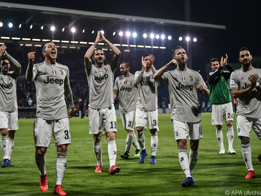 Juventus freut sich schon auf den achten Titelgewinn in Serie