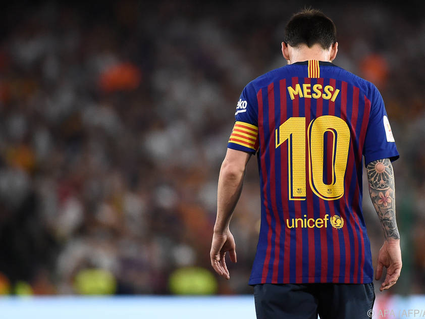 Leo Messi hat seine Wadenblessur noch nicht auskuriert
