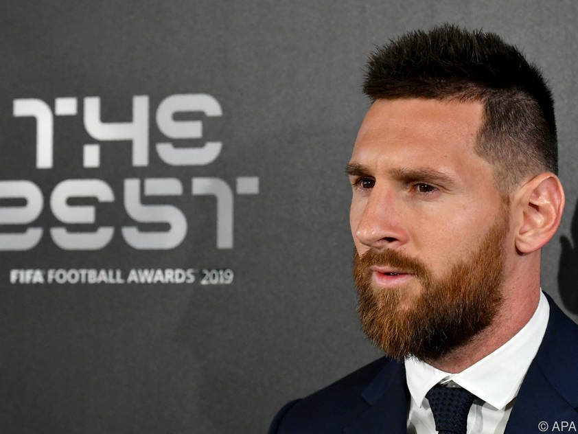 Barcelonas Lionel Messi errang erneut den begehrten Titel