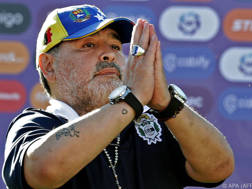 Maradona mag nicht mehr