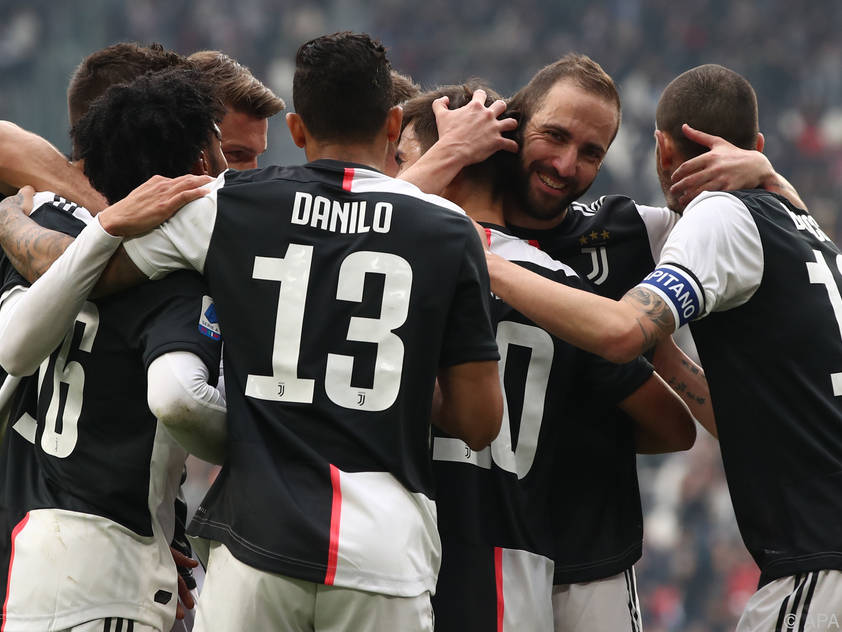 Juventus schnappt sich die Tabellenführung in Italien wieder