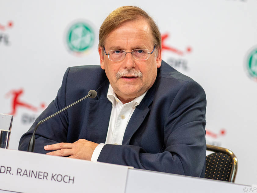 DFB-Vizepräsident Rainer Koch übt scharfe Kritik DFB-Vizepräsident Rainer Koch übt scharfe Kritik