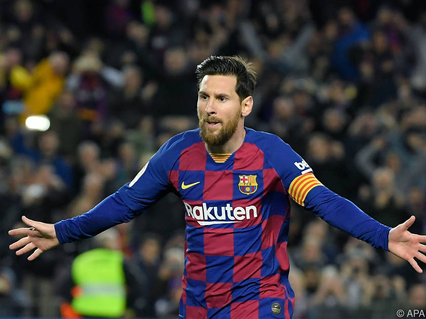 Lionel Messi trägt seinen Teil zur Eindämmung der Coronavirus-Krise bei