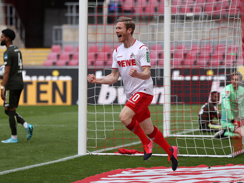 Florian Kainz traf zum zwischenzeitlichen 2:0 für Köln gegen Mainz
