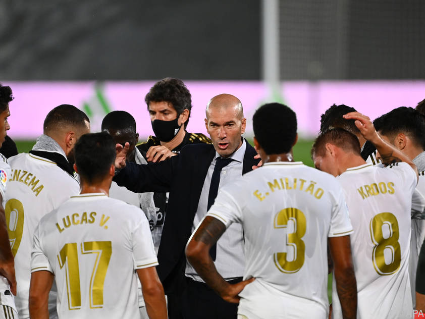Zidane und Real stehen vor dem Meistertitel