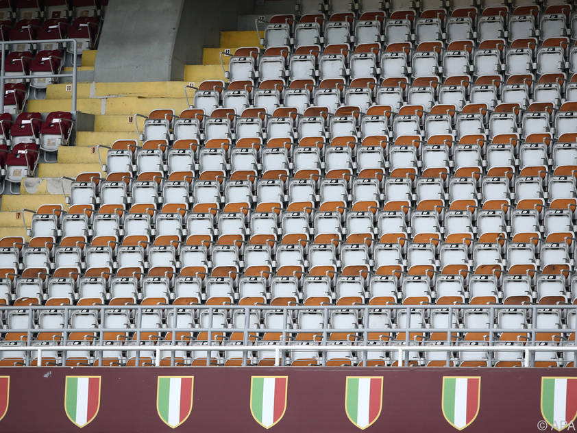 Beim Liga-Start werden die Stadien in Italien noch leer bleiben