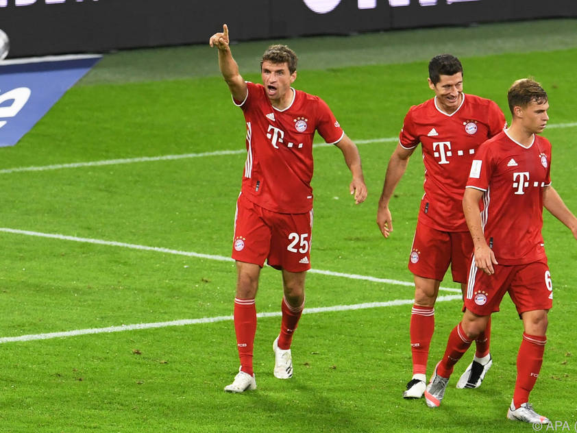 Die Bayern erkämpfen sich den Sieg gegen Borussia Dortmund