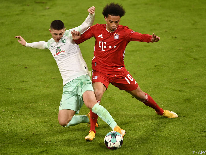 1:1 zwischen Bayern München und Werder Bremen