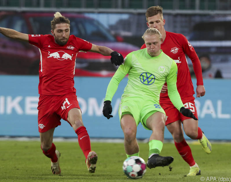 Xaver Schlager und Co. holten gegen Leipzig einen Punkt