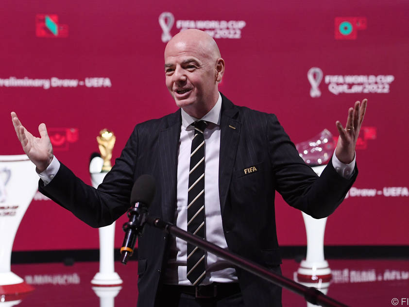 Der FIFA-Präsident positioniert sich gegen die Super-League-Pläne
