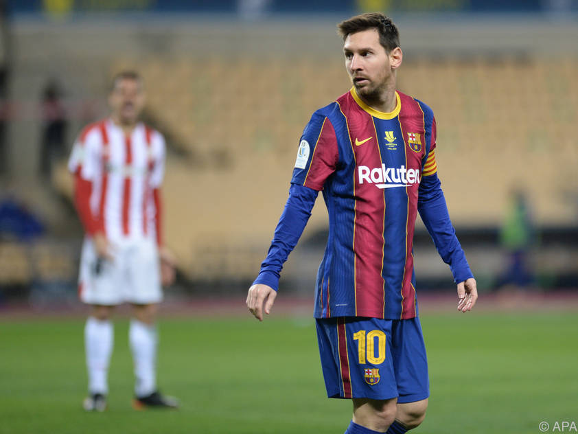 Lionel Messi steht bei Barca vor dem Abschied